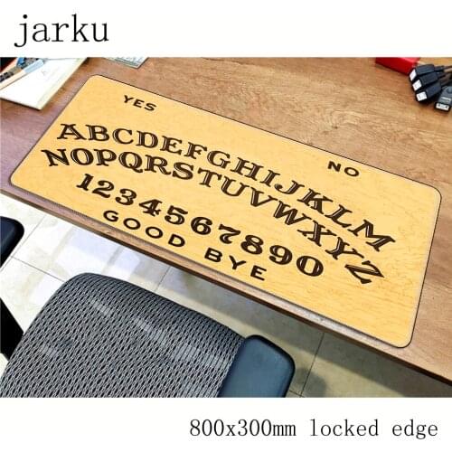 Ouija board mousepad gamer 800x300X3MM gaming mouse pad large cheapest notebook pc accessories laptop padmouse ergonomic mat