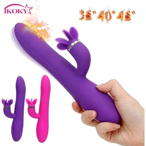 IKOKY 12 Mode Vibrator Female Masturbator Clitoris Stimulator Silicone Vaginal Massager Sex Toys for Women Sex Shop