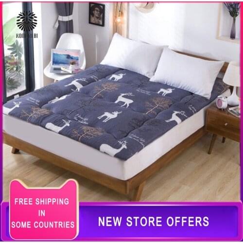 2020 New Tatami Mattress Thick Velvet Mattress Students Dormitory Soft Mattress Foldable Tatami Single Double Bed Mattress