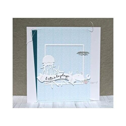 Mmao Crafts Metal Steel Cutting Dies New Starfish Crab Octopus Stencil For DIY Scrapbooking Paper/photo Cards Embossing Dies