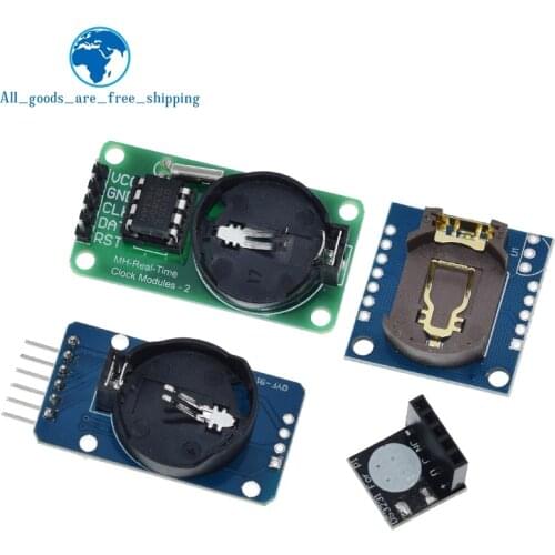 DS3231 AT24C32 IIC Module DS1302 Precision Clock Module DS1307 Memory module mini module Real Time 3.3V/5V For Raspberry Pi