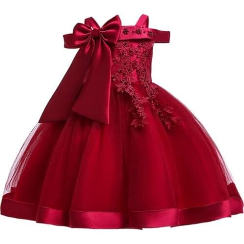Teenagers Girl Birthday Party Dress Elegant For Kids Dresses Girls Children Clothing Wedding Princess Dress 3-10 Christmas Gifts