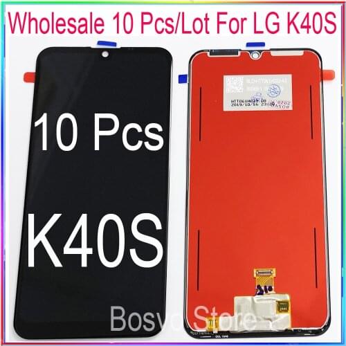 Wholesale 10 Pcs / lot for LG K40S LM-X430HM LCD Screen Display with Touch Digitizer Assembly