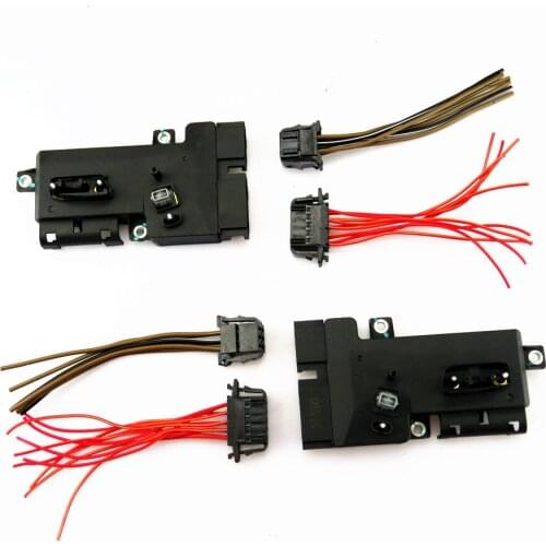 SCJYRXS Seat Adjustment Switch Module +Cable Plug Adapter For Q5 Q7 A4 S4 A5 A6 4GD 959 748 4GD 959 747 1J0 972 725 1J0 972 926