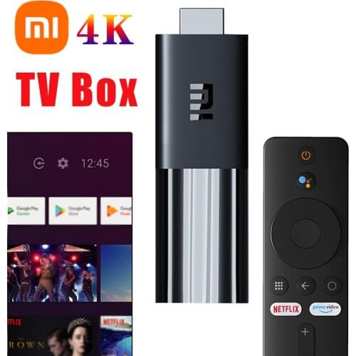 Xiaomi Mi TV Box S Global Version 4K Ultra HD Android TV 9.0 HDR 2GB 8GB WiFi Google Cast Netflix Smart Mi Box S Media Player
