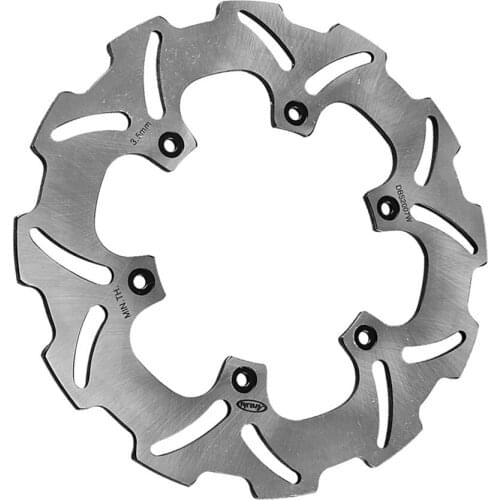 LUCKMART Motorcycle Rear Brake Disc Suitable For YZ 125 (2T) (1998-2001) WR 250 ZK (2T) (1998) 1 Rear Rotor Rear Brake Pad