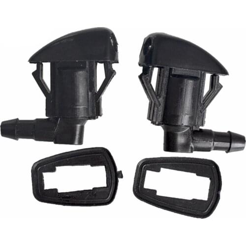 2PCS Car Windshield Washer Nozzle Sprayers Kit for Jeep Grand Cherokee Chevy Malibu Pontiac G6 Saturn Aura 55079049AA 55372143AB