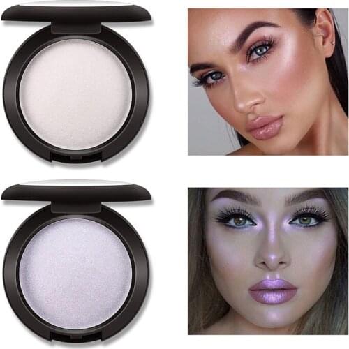 4 Colors Diamond Glitter Highlighter Face Contour Palette Makeup Rose Shimmer Powder High-Gloss Brightening Highlight Cosmetics