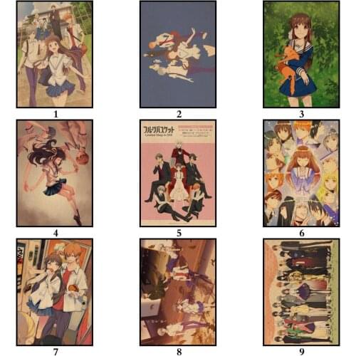 5D Diamond Painting Embroidery Cartoon Anime Fruits Basket Cross Stitch Kits Diamond Mosaic Kids Art Diy Home Decor