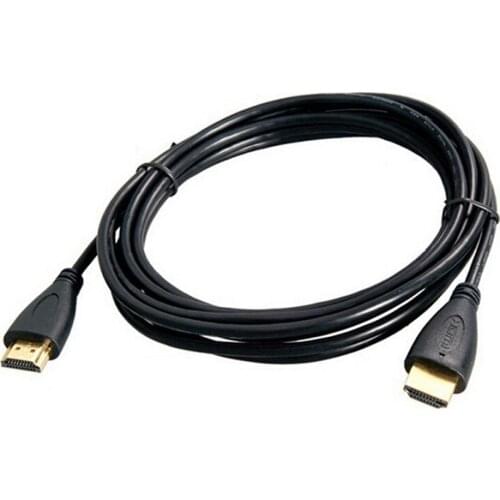 HDMI-compatible to HDMI-compatible Male Cable Cord Adapter HD 1080P for Camera HDTV Accessories Camcorder connect LCD, DVD HDTV