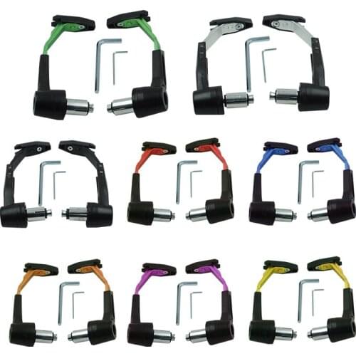 Aluminum Universal 7/8'' 22mm Handlebar Brake Clutch Lever Protector Guard Motorcycle Accessories For Yamaha Honda