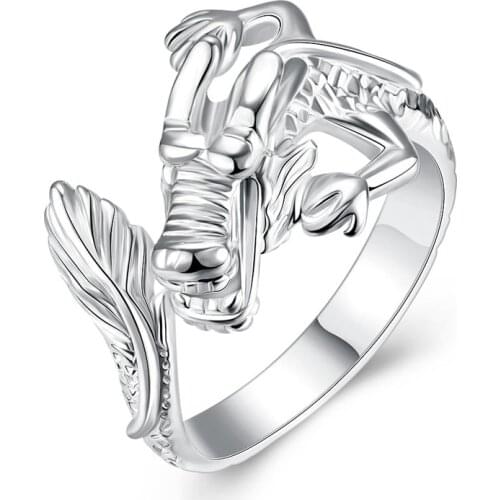 ANGELTEARS Silver Rings For Men