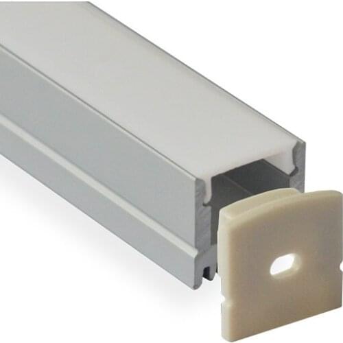 Anodized aluminum channels in LED bar lights aluminum led ceiling light, 1m/3.3feet length, 10m/lot, FREE SHIPPING