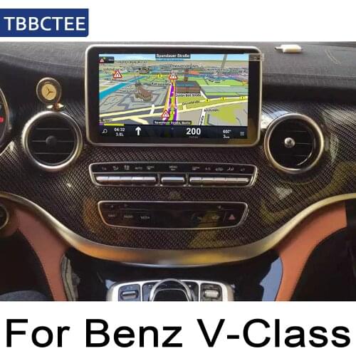 For Mercedes Benz V Class 2015~2019 NTG Car Radio IPS Android Navigation AUX Stereo multimedia Player screen original style