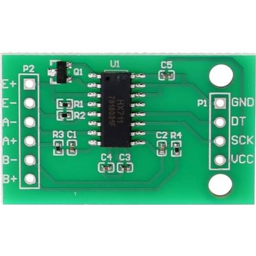 4pcs 50kg Human Scale Load Cells & HX711 AD Module Kit Resistance Strain Weight Sensor Measurement Tools