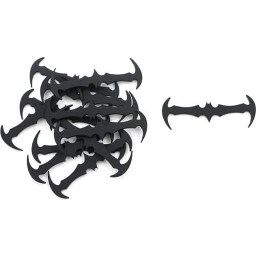 12PCs Children Bat Shape Elastic Shoelaces Elastic Plastic No Tie Silicone Silicone Shoes Lace Foot Care Tools White Black Grey