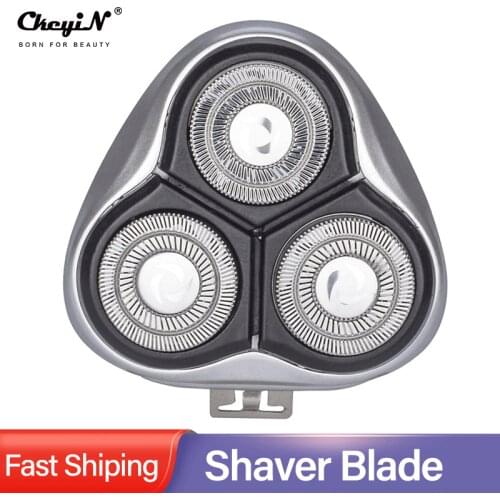 Washable Electric Mens Shaver Blade 3D floating heads Rechargeable Razor Replacement Head For Beard Trimmer KM-2801 RCS177 P49
