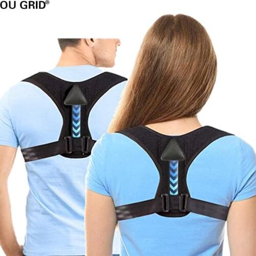 Perfect Adjustable Posture Corrector for Men and Women Upper Back Brace for Clavicle Support and Providing Pain Relief from