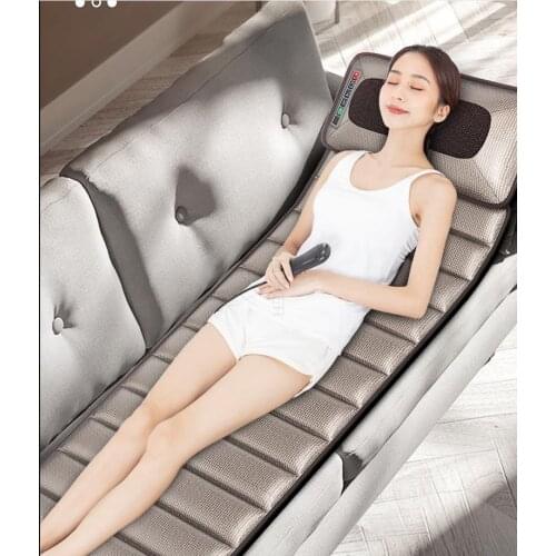 Neck Massager Multifunctional Whole Body Neck Waist Back Electric Instrument Blanket Mattress Cushion Massage Pad