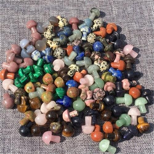 Mix Van Natuurlijke Kristal Paddestoel/Hand-Gesneden Quartz Crystal