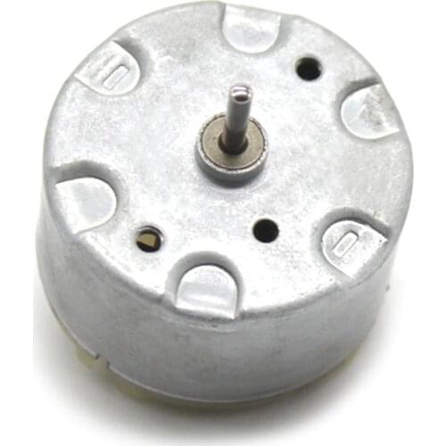 Mini RF-500TB Motor DC 1.5V 3V 5V 6V 7000RPM Precious Metal Brush 8mm Shaft Length Toy Car Machine Accessories