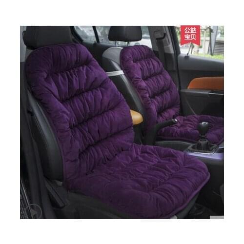 TO YOUR TASTE auto accessories universal crystal velvet car seat cushions for SKODA Kodiaq Spaceback NEW SUPURB Superb Combi