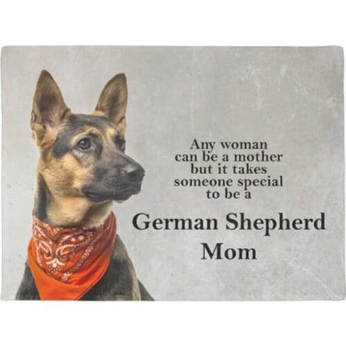 German Shepherd Mom Doormat Home Decoration Entry Non-slip Door Mat Rubber Washable Floor Home