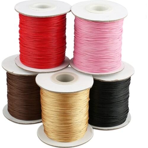 JAKONGO 0.5mm Cord Weaving Thread for Making Bracelet Jewelry Accessories Handmade Jewelry Findings