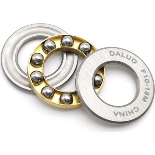 DALUO Bearings F10-18M F10-20M 10X18X5.5 10X20X6.5 Thrust Ball Bearings Single Separable Direction