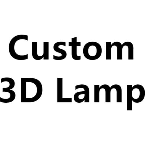 Custom 3D Night Light LED Lampara Kawaii Home Decor Lights Lampe Bedroom Decoration Lighting