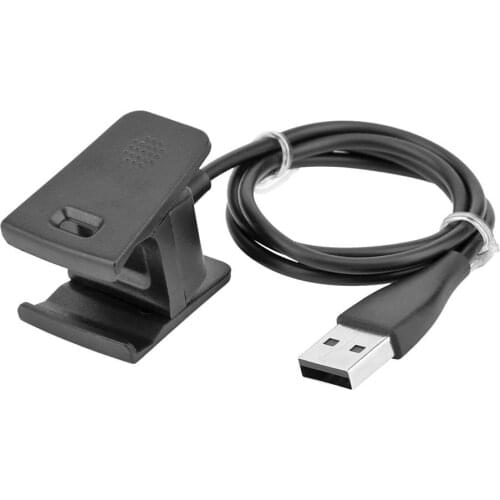 Portable USB Charger Data Cable Wire Cord Cradle Charger Dock with Chip for Fitbit Charge 2 Wristband