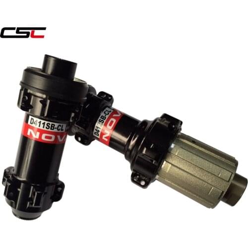 323g 24 Holes Straight Pull NOVATEC Super Light Disc Hubs D411SB-CL D412SB-CL for Road Disc,Center lock QR TA XD XX1 XDR 12S