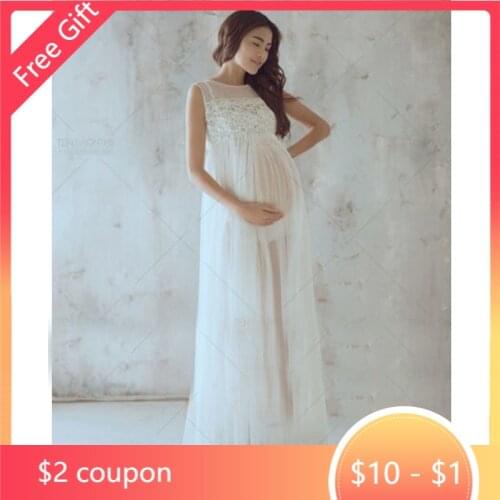 Maternity Photography Props Pregnancy Dress Photography Maternity Dresses For Photo Shoot Embarazada Vestidos Gravidas Clothes