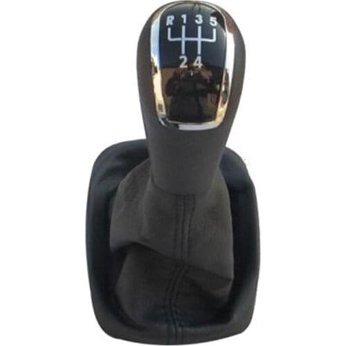 Gear Shift Knob Boot Lever Stick Handle Head Cover Car Accessories For Skoda Fabia Car Gear Shift Knob Accessories