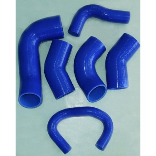 BLUE TURBO INTERCOOLER HOSE For MITSUBISHI LANCER EVOLUTION 7 8 9 CT9A 4G63