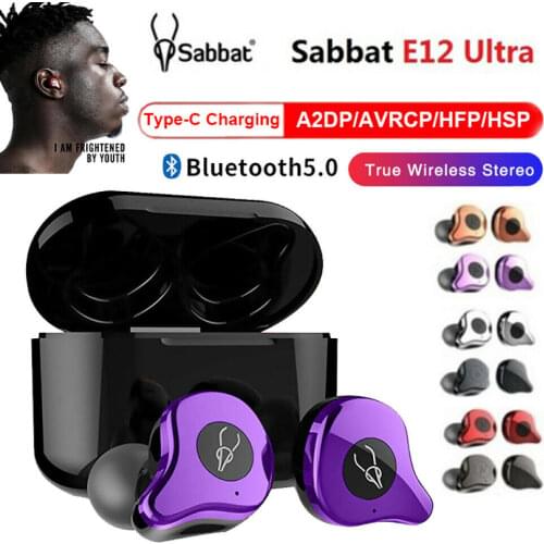 Sabbat E12 Ultra TWS Bluetooth 5.0 Earphone Stereo Wireless Earbuds