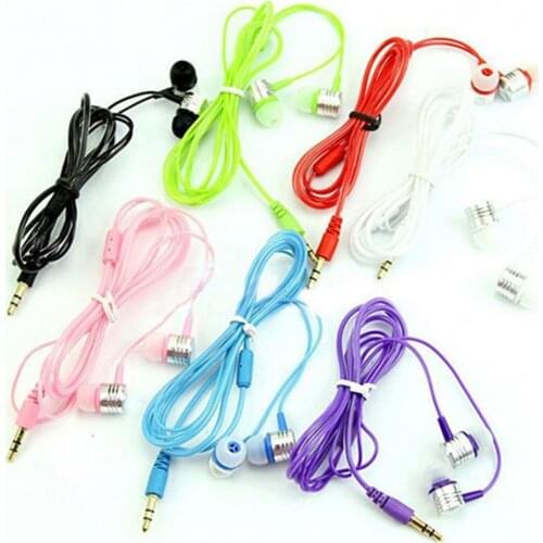 Universal 3.5mm in-ear stereo earbud headset mobile phone headset, wired sports headset, stereo music headset for Android