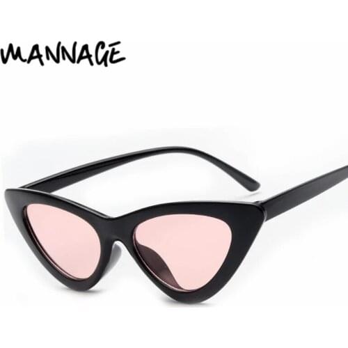 Cute Sexy Cat Eye Sunglasses Vintage Style Women Small Frame Sun Glasses Female UV400 Summer Shades