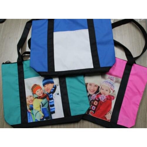 5pcs/lot Fashion DIY Sublimation Blank Baby bag For Heat Transfer printing mommy bag materials