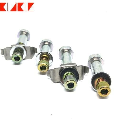 KLAKLE Car Brake System 24PCS Floating Bolts For Original Brake Rotors With Customized Center Cap