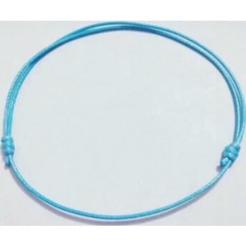 10 pcs Handmade Good Luck Blue leather String Kabbalah Bracelet Charm Protection For Woman Men Lucky Jewelry Gifts