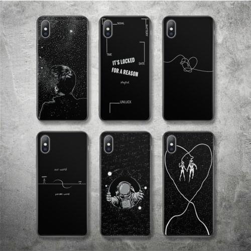 For iPhone 11 Planetary Universe Astronaut Case For iPhone 11 Pro XS Max 6 6S Plus 7 8 Plus XR 5S SE 2020 Shockproof Back Covers