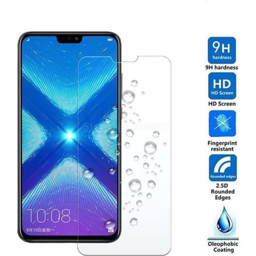 For Huawei Honor 8X Tempered Glass For Huawei Honor 8X Screen Protectors Shockproof Protection Film On For Honor 8X Glass