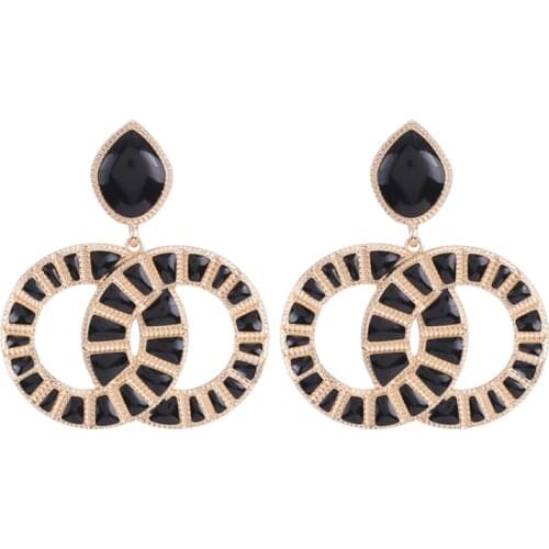 Brand Earrings Charms Statement Jewelry Women Chain Gold Color Earrings For Women Pulseras Mujer Pandora Earrings