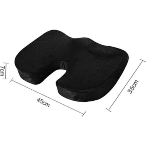 For SUV Car Seat Cushion Protector Sit Cover Mat Pad Protect Lower Back Spinal Drivers xmas present Memory cotton cushion office