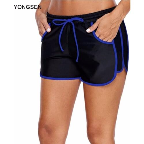 YONGSEN Swimwear Bikini 2020 Pants Thong Bikini Blue Set Women Bikini Brazilian Swimwear female Biquinis Push Up Swimsuit