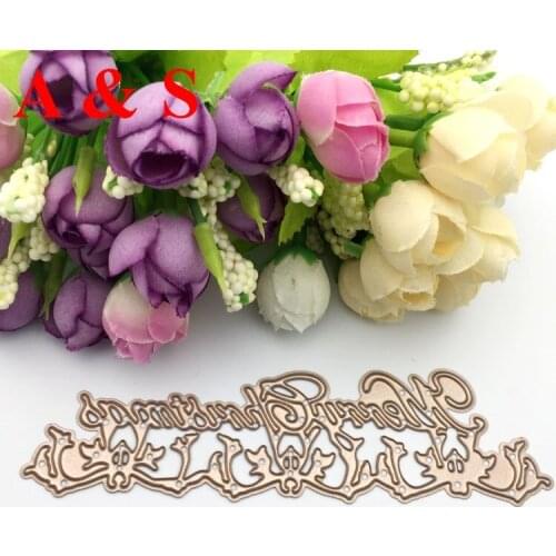 Y416 METAL CUTTING DIES Merry Christmas Letter Scrapbook card paper craft party decoration embossing stencil cutter