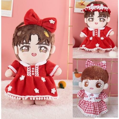 [MYKPOP]Dolls Clothes & Accessoires: Cute Floral Dress for 20cm Dolls KPOP Fans Collection SC20050220