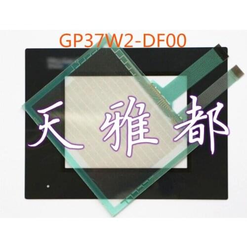 NEW GP37W2-DF00 GP37W2-WP00-MS HMI PLC Touch screen AND Front label Touch panel AND Frontlabel
