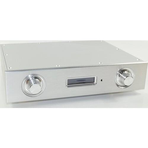 New Listing AK4497EQ+AK4118 Balanced Audio Decoder DAC Fiber Coaxial USB Input Support DSD -Silver